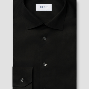 Contemporary Signature Twill Shirt, Sort