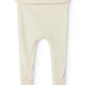 Pixa Wool Pointelle Pants Natural