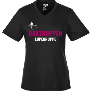 T-skjorte Baktroppen Løpegruppe svart