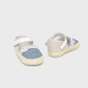 Espadrilles babysko denim