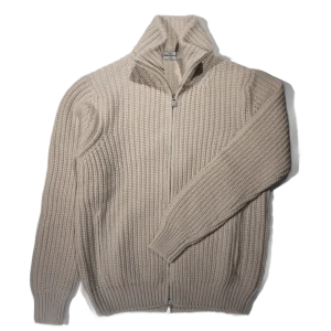 Full Zip wool cashmere