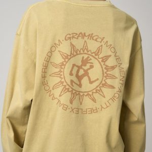 Sun L/S Tee Mustard Pigment