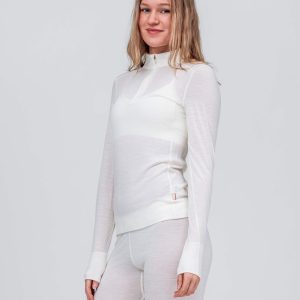 Zip Polo – Classic Merino 160 Dame