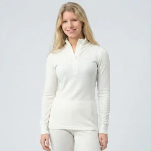 Zip Polo – Classic Merino 215 Dame