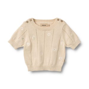 WHEAT | Malvina strikket t-skjorte