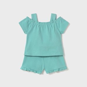 Sett med topp og shorts agate