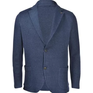 RIBBED KNIT JACKET