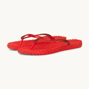 Flip-flops Glitter - Deep Red