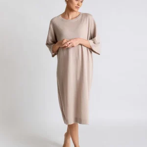 Kashmirkjole "Air tunic"  - feather