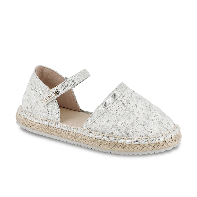 Espadrilles sandaler med blomster - Image 5