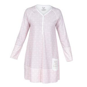 Nattkjole til dame – Eli – Vaffel – Rosa