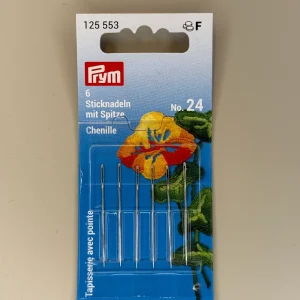 Broderinål spiss nr 24