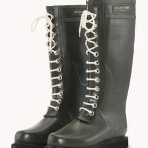 Long Rubber Boots - Army