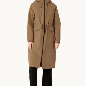 Long Winter Coat - Mocca