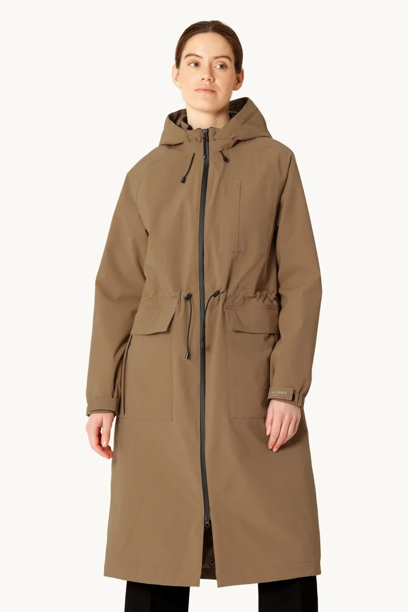 Long Winter Coat - Mocca - Image 3