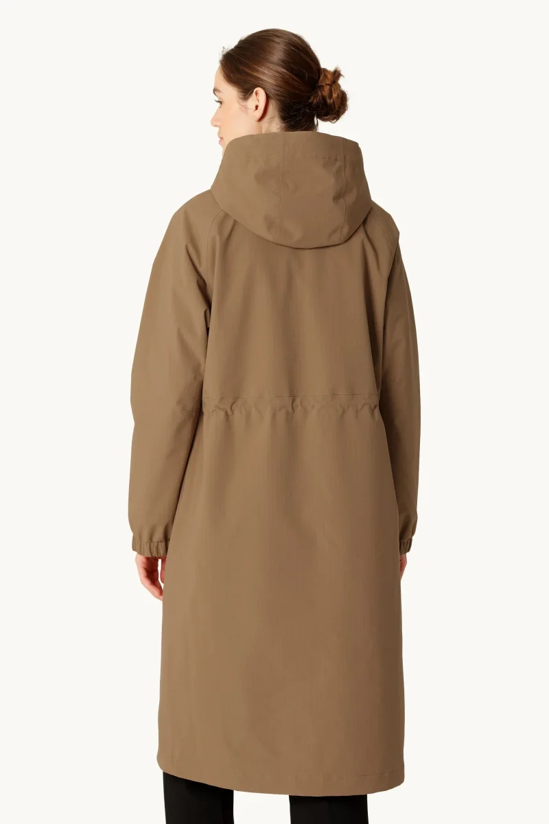 Long Winter Coat - Mocca - Image 4
