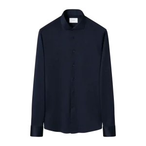 Filo di Scozia Jacquard Knit Shirt