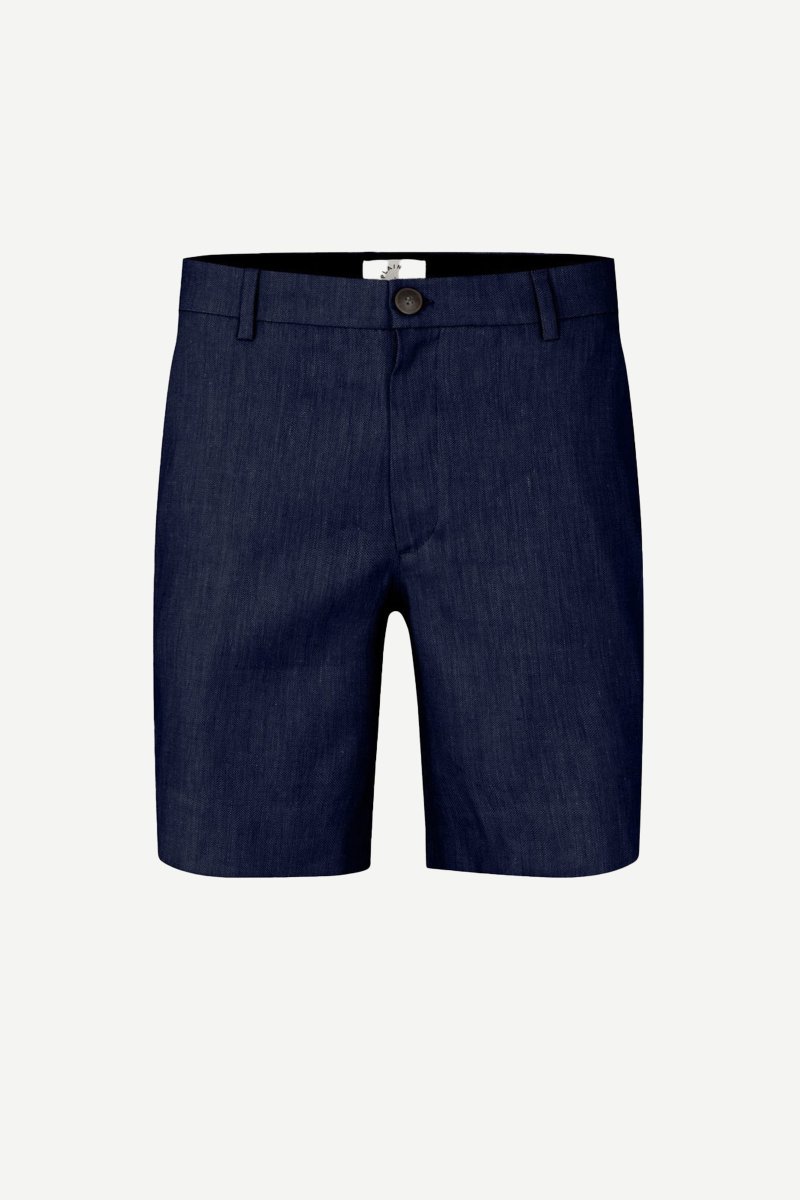 AlvinPL Shorts 769, Navy Linen - Image 2