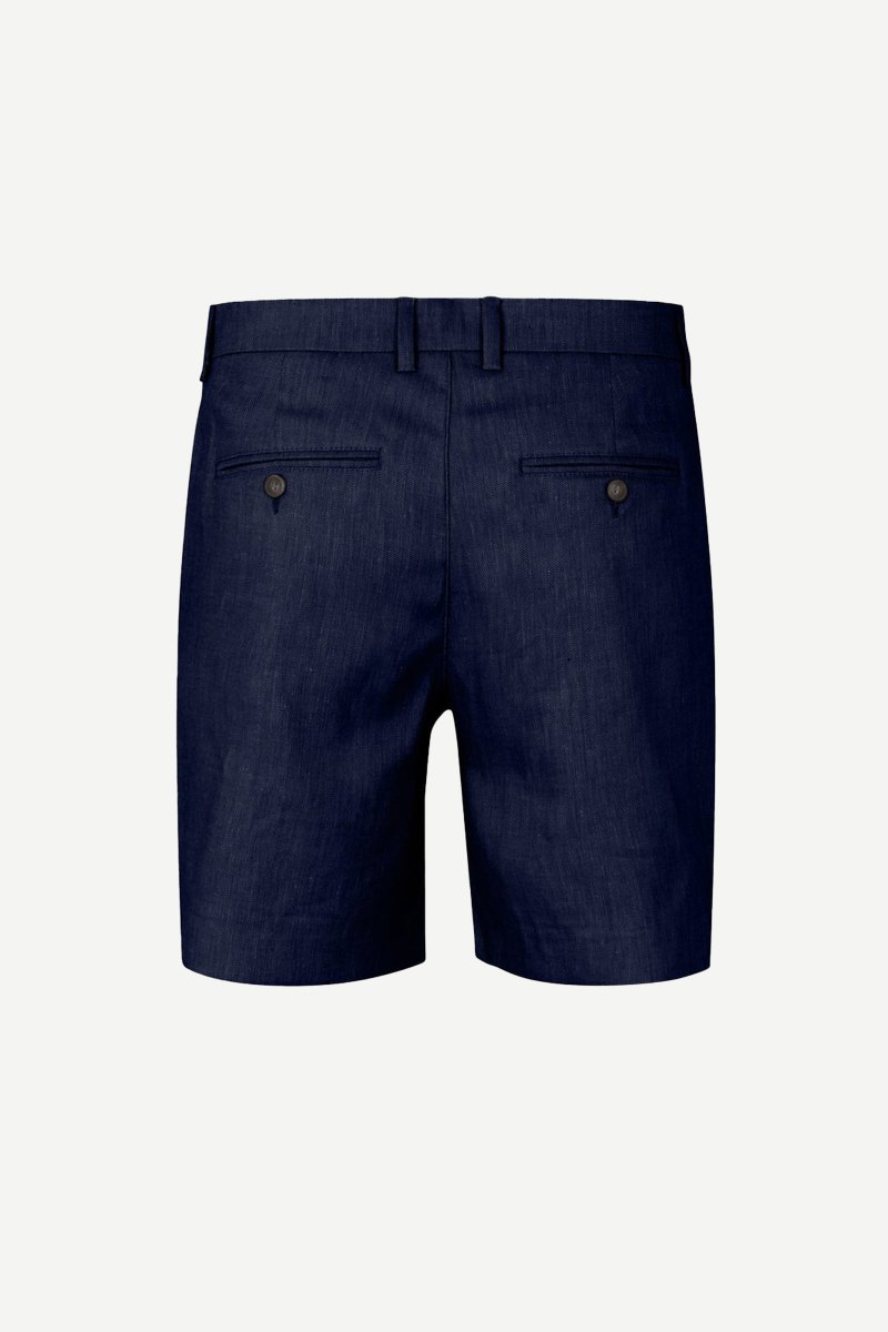 AlvinPL Shorts 769, Navy Linen - Image 3