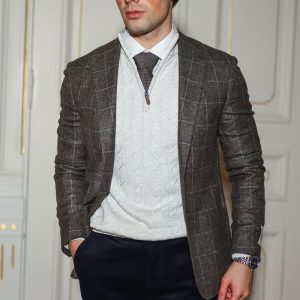 CC Blazer, Brun Mønstret
