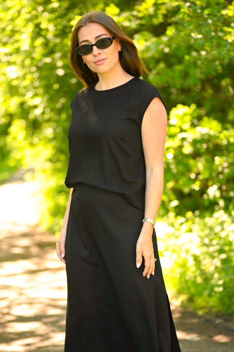 Lina Top, Black - Image 2