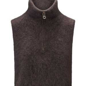 Belinda Chunky High Neck, Dark Brown
