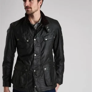 Barbour International Duke Wax Sage