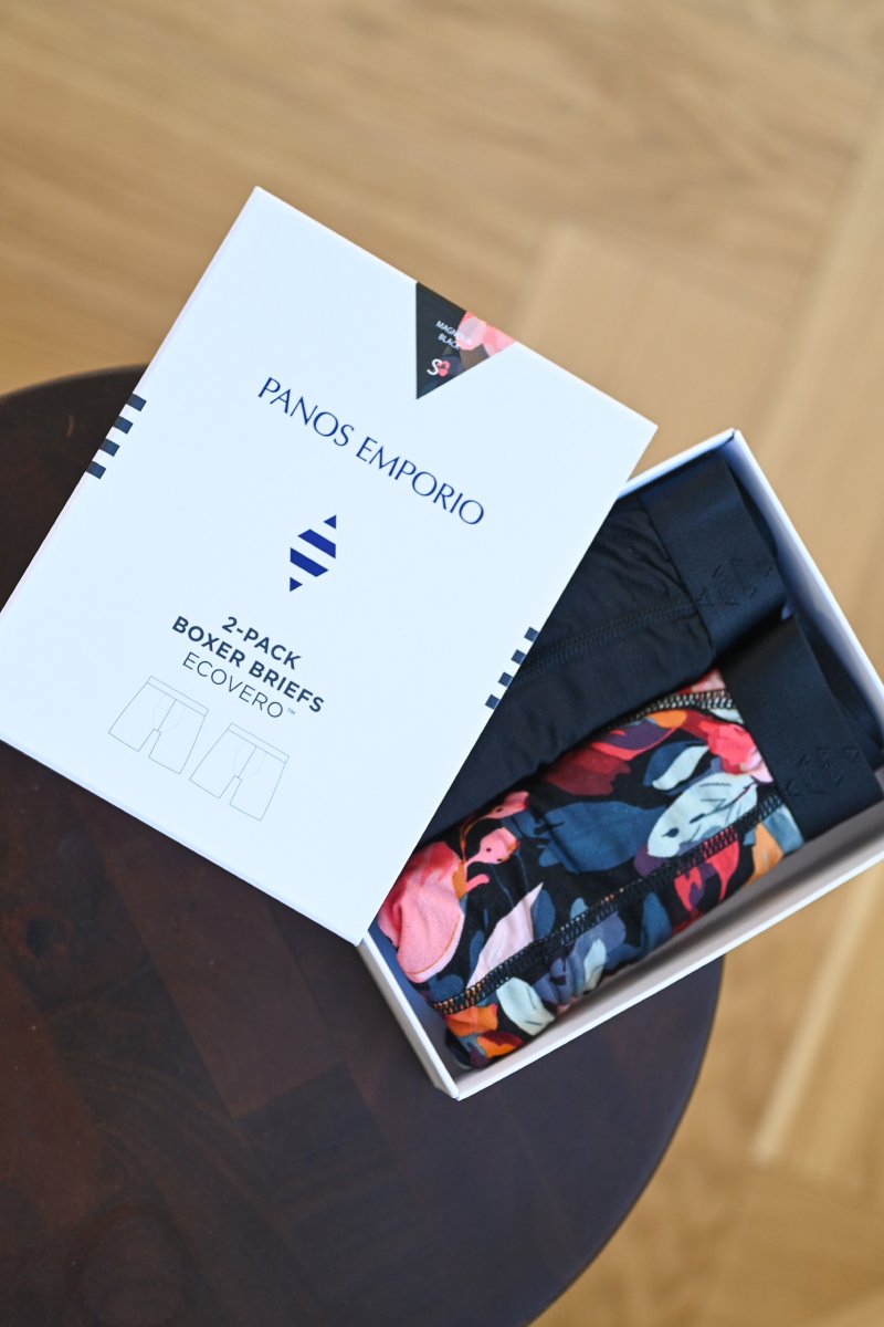 2PK Ecovero Boxer Briefs, Mønster - Image 2