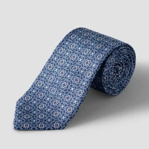 Medallion woven Silk Tie