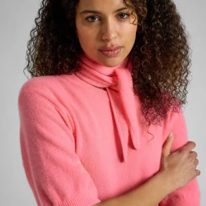 Kashmirskjerf "Alfine" - Bubblegum pink