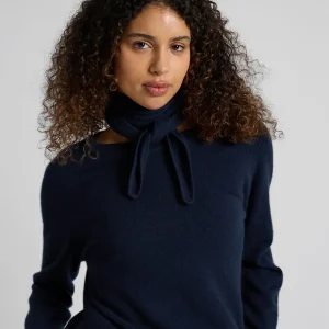 Kashmirskjerf "Alfine" - Navy