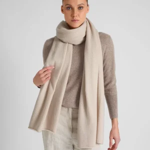 Kashmirskjerf "Signature" - cream