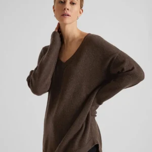 Kashmirgenser "Alva" - dark brown