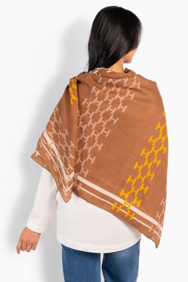 Dora Scarf, Mocha Mousse - Image 3