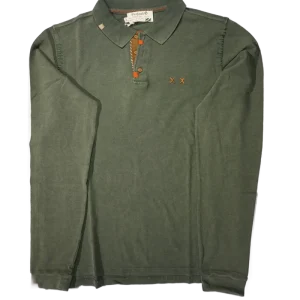 Prepster Polo Long Sleeve - Bottle Green
