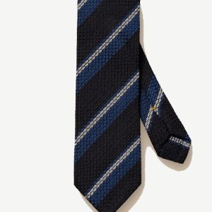 Classic Tie Grenadine, Mørk Blå