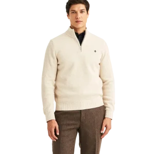 Colin Half Zip Khaki