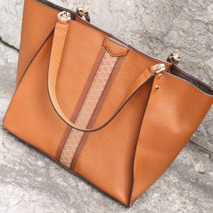 Grainy Cowhide Leather, Brun