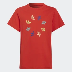 Adidas Originals t-skjorte - rød