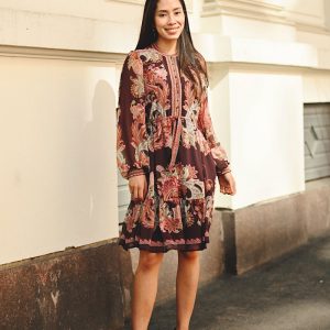 Isolde Dress, Wine