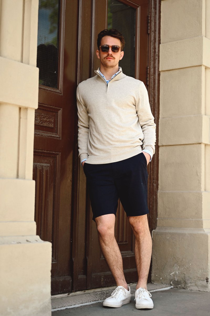 Colin City Shorts, Navy - Image 6