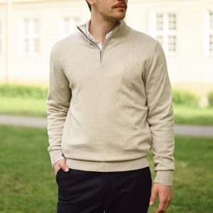 Lacazette 1/2 Zip, Khaki