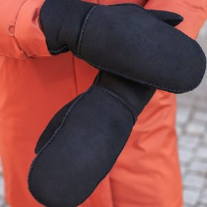Luxury Mittens, Black