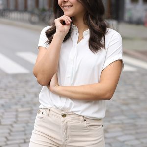 Majan SS Shirt 9942, Krem