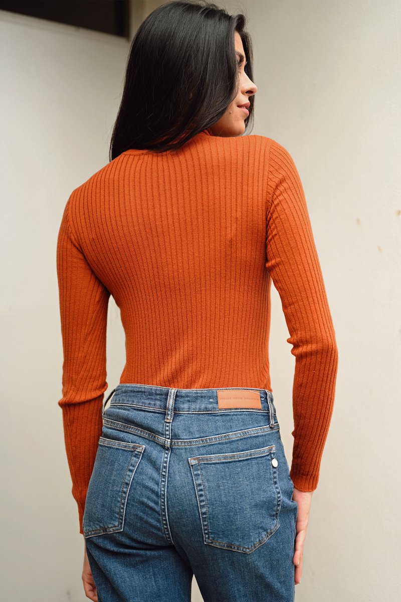 Marit LS Top, Auburn - Image 3