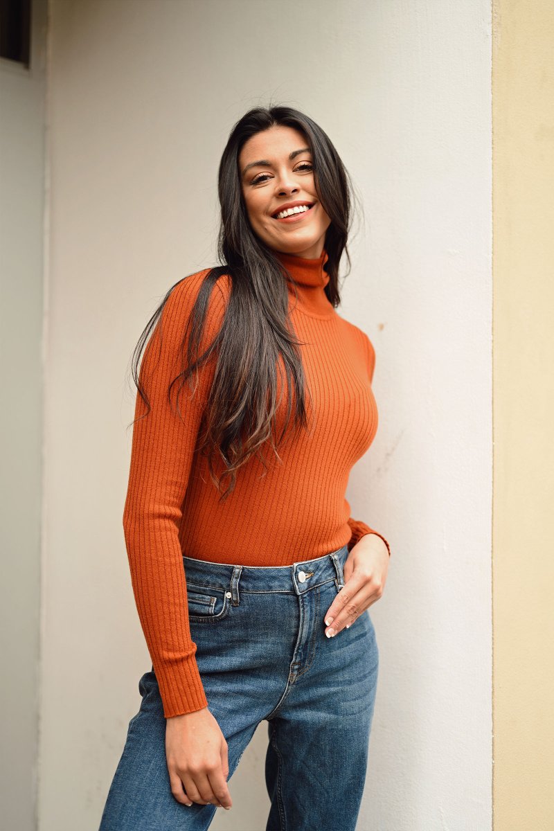 Marit LS Top, Auburn - Image 2