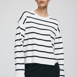 Maura Rachelle Pullover, V Ice/Black