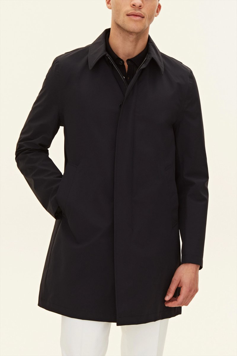 Car Coat, Dark Blue - Image 2
