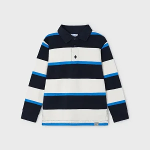 Pologenser med striper blå