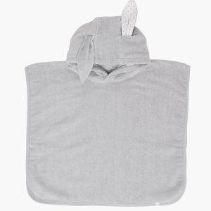 Badeponcho Grå